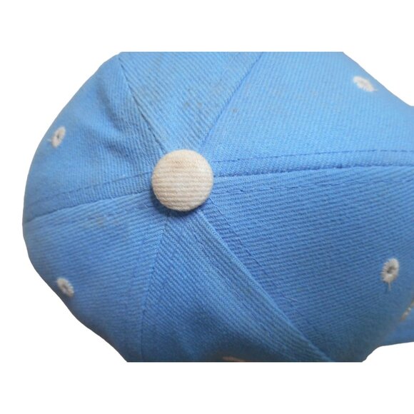 New York Embroidered Adjustable Baseball Cap Baby Blue white one size fits - Picture 6 of 8